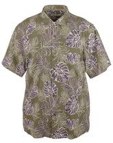 Customer Return Tommy Bahama Men's Canyon Leaves Camp Shirt Large
